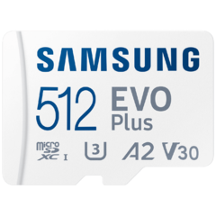 Micro SDXC kartica, 512GB, 130 MB/s, UHS-I Class 10, Evo