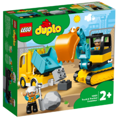 Kamion i bager gusjeničar, LEGO Duplo