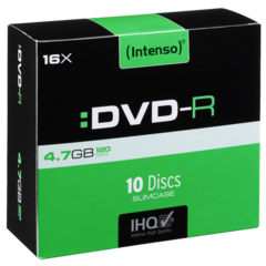 DVD-R 4,7GB pak. 10 komada Slim Case