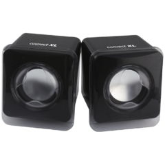 Zvučnik, set,  2.0, USB 5V, boja crna