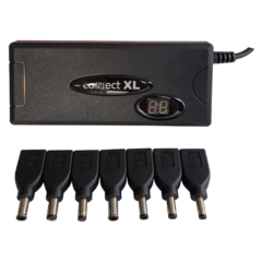 Adapter za laptop,univerzalni, 90W, 2u1 AC+Auto, LCD display