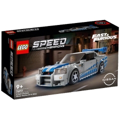 2 Fast 2 Furious Nissan Skyline GT-R (R34),LEGO Speed Champ.