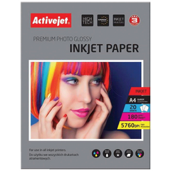 Foto papir, A4, 180g, Glossy White, 20 kom.