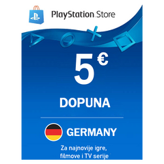 Playstation Network - Njemačka 5€