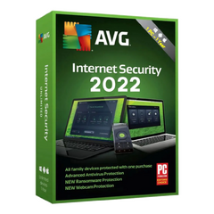 AVG Internet Security 1-PC 1-year (samo za Windows)