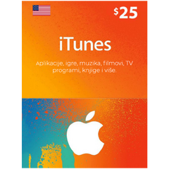 Itunes 25$ - Sjedinjene Američke Države