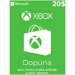 XBOX poklon kartica 20$ - Sjedinjene Američke Države