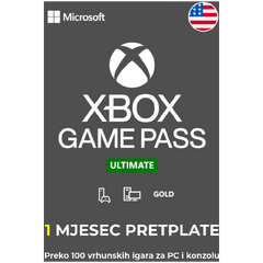 Xbox Game Pass Ultimate 1 mjesec - globalno