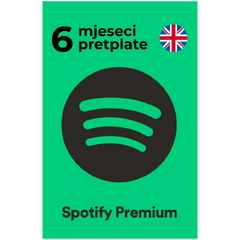 Spotify 6 mjeseci Ujedinjeno Kraljevstvo
