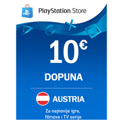 Playstation Network - Austrija 10€