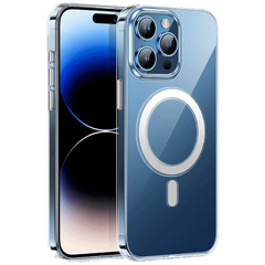 Maska za iPhone 15 Pro, magnetic, transparent
