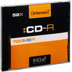 CD-R 700MB (80 min.) pak. 1 komad Slim Case