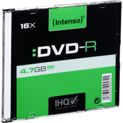 DVD-R 4,7GB pak. 1 komad Slim Case