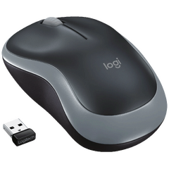 Miš bežični, 2.4 GHz, 1000 dpi, USB nano, Gray