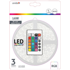 LED traka sa daljinskim upravljačem, RGB, 7.2W, 12V, 3 met.