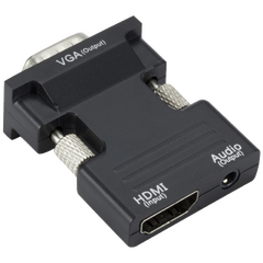 Adapter HDMI na VGA + audio