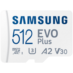 Micro SDXC kartica, 512GB, 160 MB/s, UHS-I U3 Class 10, Evo
