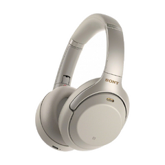 Wireless headphones SONY WH-1000XM4 with noise reduction sys