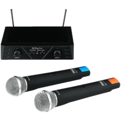 Bežični set, 2 bežična mikrofona i pojačalo