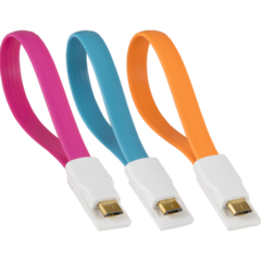 USB A na USB micro kabl, 2.1A, dužina 21,5cm, flat