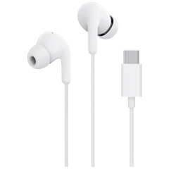 Slušalice sa mikrofonom, USB type C, bijela