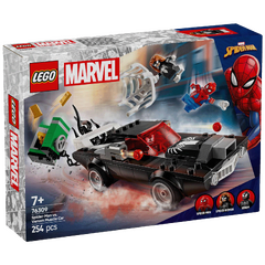 Spider-Man protiv Venoma u sportskom autu, LEGO Marvel