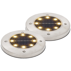 Solarna vrtna LED lampa, metal/plastika, 200 mAh