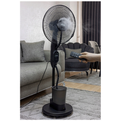 Ventilator sa raspršivačem vode, daljinski upravljač, 75 W