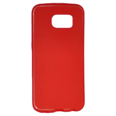 Maska za mobitel Samsung S6 edge, silikonska, crvena