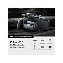 DJI Avata 2 Fly More Combo 3B(Three Batteries)