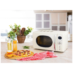 Mikrovalna pećnica, 700W, zapremina 20 lit., Retro