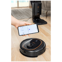 Robot usisavač sa stanicom za pražnjenje, 3200 mAh, WiFi