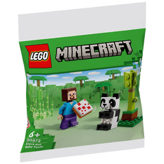 Steve i beba panda, LEGO Polybag 