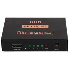 HDMI razdjelnik, 1 HDMI ulaz - 4 HDMI izlaza HDMI razdjelnik, 1 HDMI ulaz - 4 HDMI izlaza