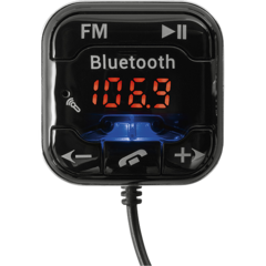 FM modulator 5in1, BT handsfree, 12V/24V, 2.1A punjač