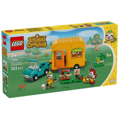 Leif s kamp-kućicom i prodavnicom biljaka, Animal Crossing