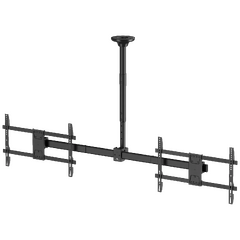 Nosač za 2 TV-a, stropni, 34 inch-60 inch, 2 x 40 kg