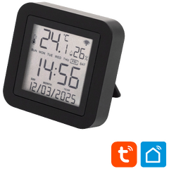 Daljinski upravljač, mjerač temperature i vlage, sat, LCD