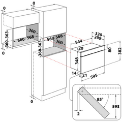 WHIRLPOOL WMN571BX Mikrovalna pećnica WHIRLPOOL WMN571BX Mikrovalna pećnica