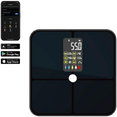 AENO ABS0002S BS2S tjelesna vaga, nosivost do 180 kg, SMART AENO ABS0002S BS2S tjelesna vaga, nosivost do 180 kg, SMART