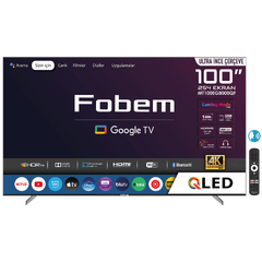 Televizor Smart QLED 4K UltraHD 100 inch, Google TV Televizor Smart QLED 4K UltraHD 100 inch, Google TV