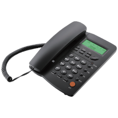 Telefon stolni, LCD zaslon, ID broja, handsfree, crna Telefon stolni, LCD zaslon, ID broja, handsfree, crna