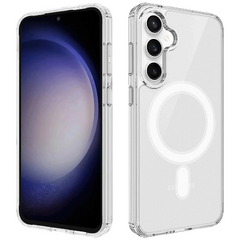 Maska za Samsung S25 FE, MagSafe, Transparent