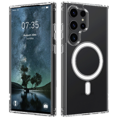 Maska za Samsung S25 Ultra, MagSafe, Transparent