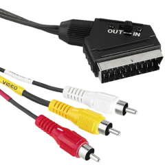 NN - Scart to 3 RCA cable