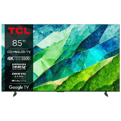 Televizor Smart QD-Mini LED 4K UltraHD 85 inch, Google TV