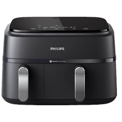 Friteza na vrući zrak sa dvije košare, 2750W, 9 lit. Friteza na vrući zrak sa dvije košare, 2750W, 9 lit.