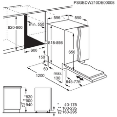 Electrolux ESL5315LO Fully built-in 13 place settings E Electrolux ESL5315LO Fully built-in 13 place settings E