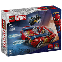 Spider-Man car vs. Venomized Wolverine,Super Heroes Marvel