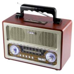 Retro radio + BT bežični zvučnik, 4in1, FM, MP3, AUX